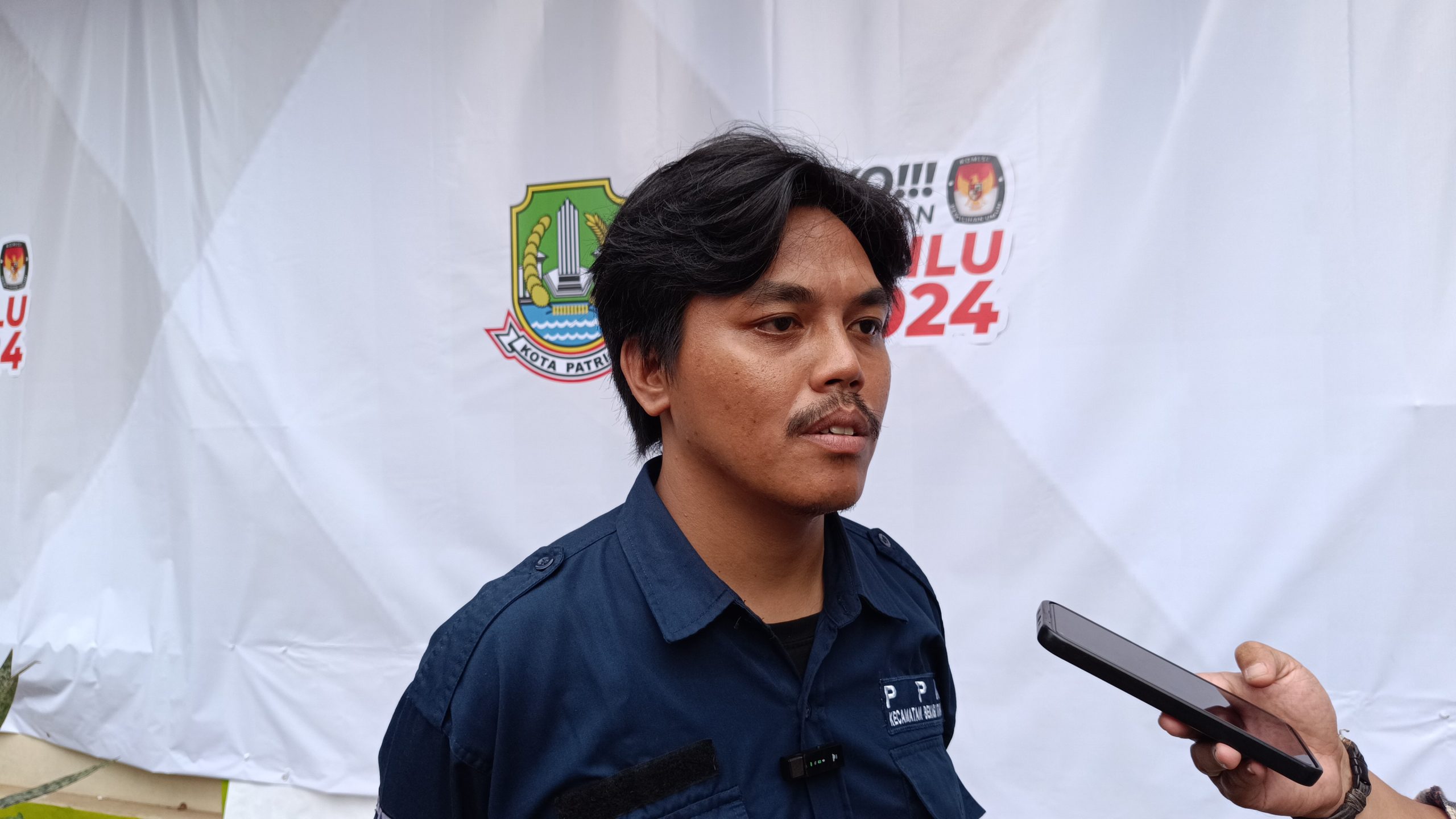 Niki Dwi  Ketua PPK kecamatan Bekasi utara (Dok potretkita) 