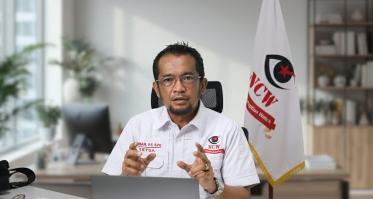 NCW Bekasi Raya menduga ada aktor besar yang mengendalikan proyek pemerintah.